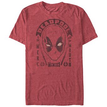 Big & Tall Marvel Deadpool The Merc With The Mouth Graphic Tee