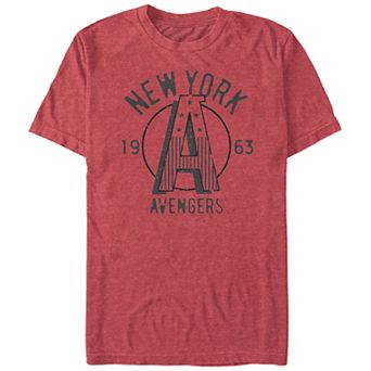 Big & Tall Marvel Avengers New York 1963 Graphic Tee