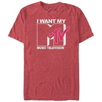 Big & Tall MTV I Want My MTV Graphic Tee