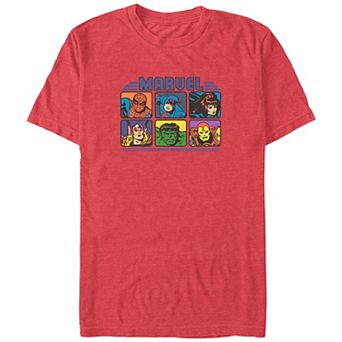 Big & Tall Marvel All Stars Graphic Tee
