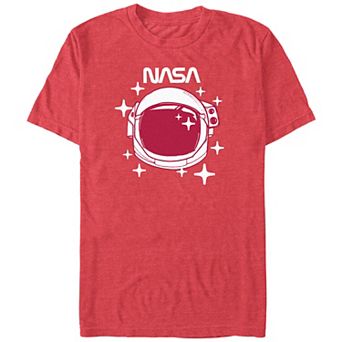 Big & Tall Nasa Classic Helmet Graphic Tee