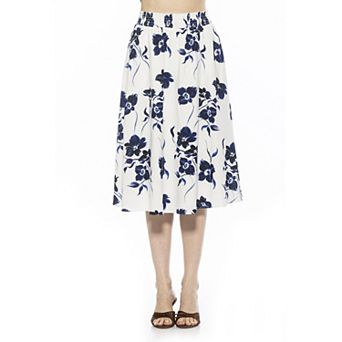 Women's ALEXIA ADMOR Kliene Smocked Waistband Skirt