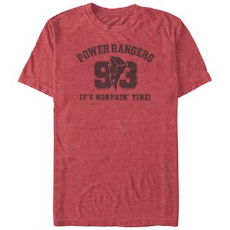 Big & Tall Power Rangers 93 It's Morphin' Time Graphic Tee