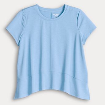 Girls 7-16 Tek Gear® Adaptive Drapey Crew Tee