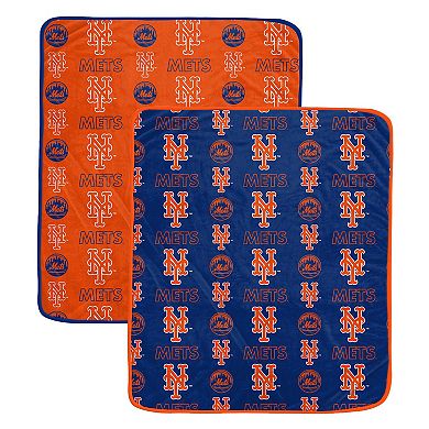 Pegasus New York Mets 60 ۝ x 70 ۝ Home & Away Two-Piece Blanket Set