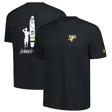 Men's johnnie-O Charcoal Pittsburgh Penguins Heathered Spencer T-Shirt