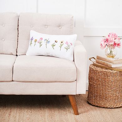 C&F Home April Spring Floral Throw Pillow