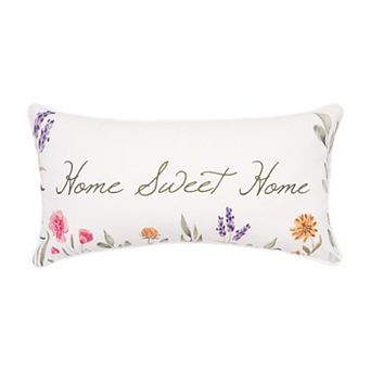 C&F Home "Home Sweet Home" Floral Throw Pillow