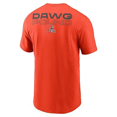 Men's Nike Orange Cleveland Browns Local Phrase T-Shirt