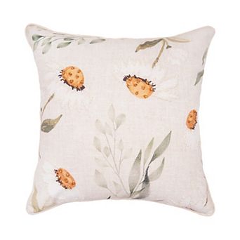 C&F Home April Showers Daisy Floral Throw Pillow