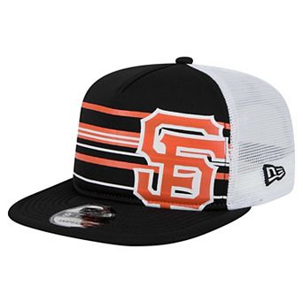Men's New Era Black San Francisco Giants 9FIFTY A-Frame Trucker Snapback Hat