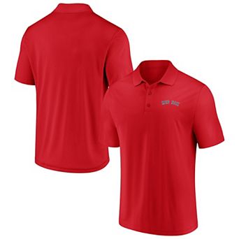 Men's Fanatics Red Boston Red Sox Component Polo