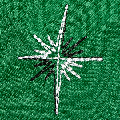 Men's Mitchell & Ness Kelly Green Boston Celtics Starlight Snapback Hat