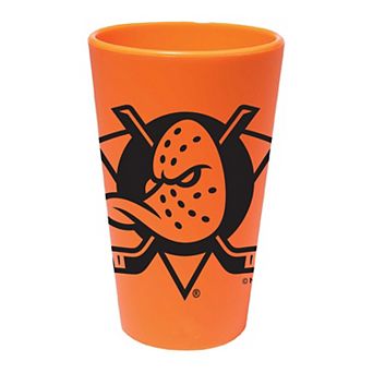 WinCraft Anaheim Ducks 16oz. Logo Silicone Pint Glass