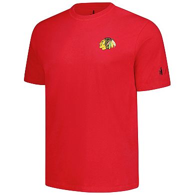 Men's johnnie-O Red Chicago Blackhawks Heathered Spencer T-Shirt