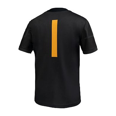 Men's Nike Anthracite Baylor Bears Untouchable Replica Football Jersey