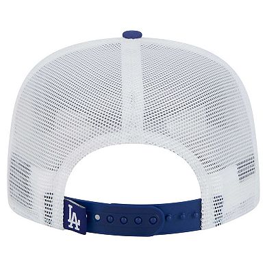 Men's New Era Royal Los Angeles Dodgers 9FIFTY A-Frame Trucker Snapback Hat