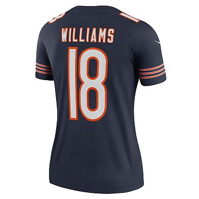 Women's Nike Caleb Williams Navy Chicago Bears Legend Player Performance Top