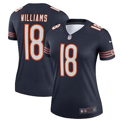 Women's Nike Caleb Williams Navy Chicago Bears Legend Player Performance Top