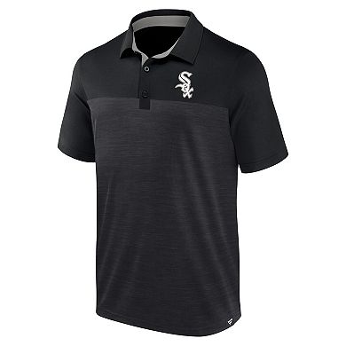 Men's Fanatics Charcoal Chicago White Sox Base Thief Polo