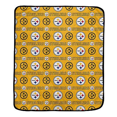 Pegasus Pittsburgh Steelers 60” x 70” Home & Away Two-Piece Blanket Set