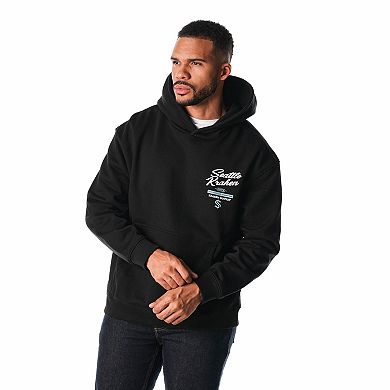 Unisex The Wild Collective Black Seattle Kraken Pullover Hoodie