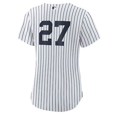 Women's Nike Giancarlo Stanton White New York Yankees Home Replica Player Jersey