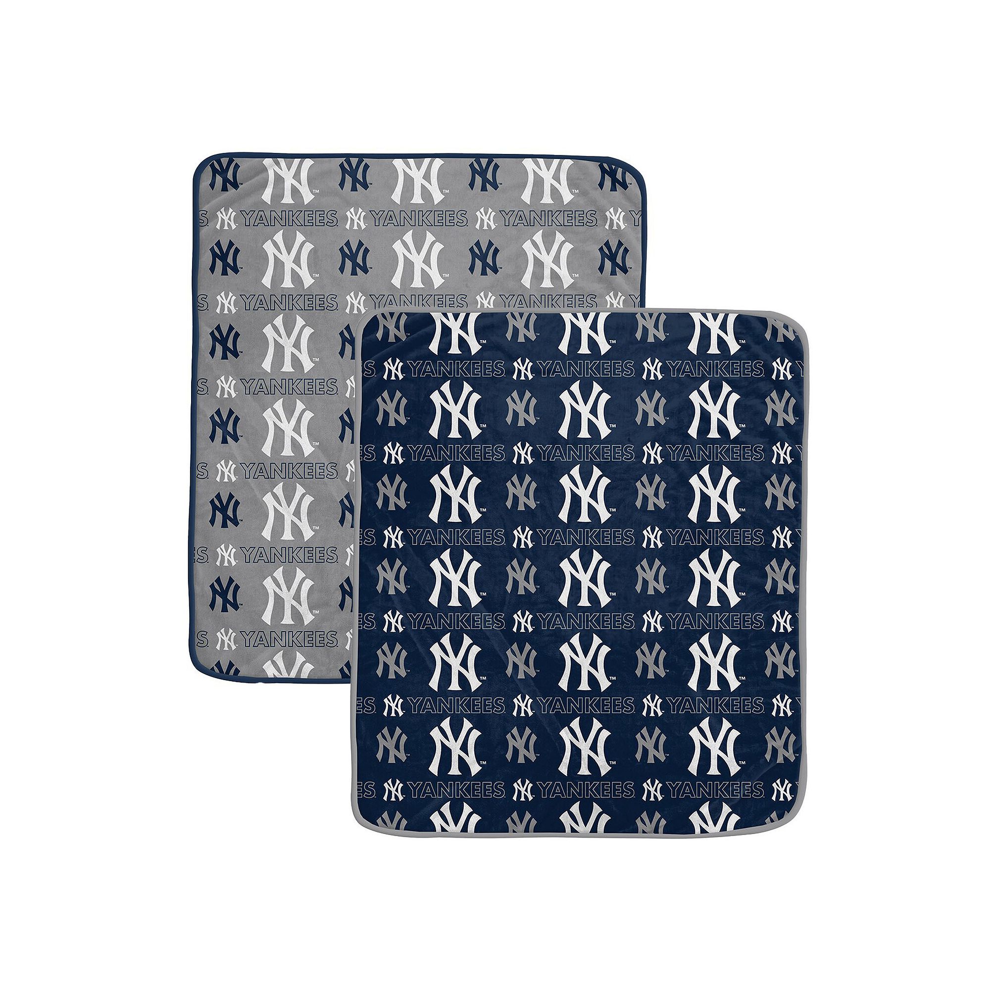 Pegasus New York Yankees 60” x 70” Home & Away Two-Piece Blanket Set, T