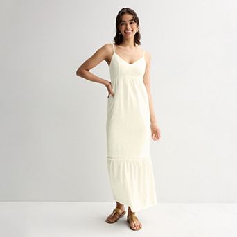 Juniors' SO® Easy Tier Knit Maxi Dress