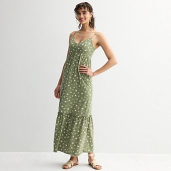 Juniors' SO® Easy Tier Knit Maxi Dress