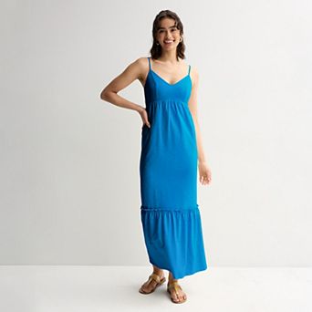 Juniors' SO® Easy Tier Knit Maxi Dress