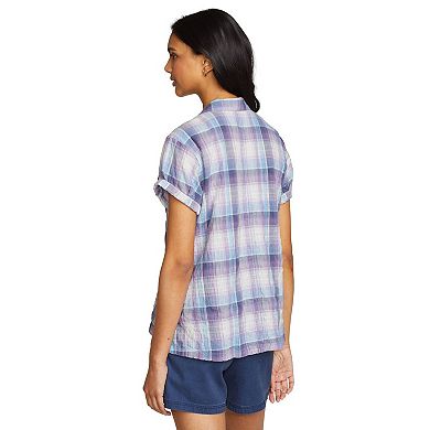 Women's Eddie Bauer Short Sleeve Packable Camp Shirt