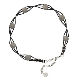 Women's Nine West Braided Chain Belt