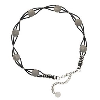 Women's Nine West Braided Chain Belt
