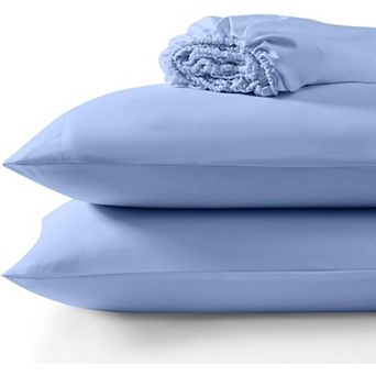 Micropuff Bed Sheet Set with Fitted Sheet and Pillow Envelope