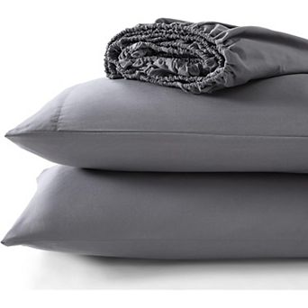 Micropuff Bed Sheet Set with Fitted Sheet and Pillow Envelope
