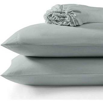 Micropuff Bed Sheet Set with Fitted Sheet and Pillow Envelope