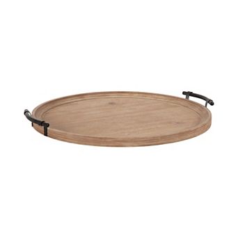 Bruillet Wood Ottoman Tray