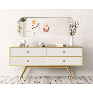 Rhodes Octagon Framed Wall Mirror