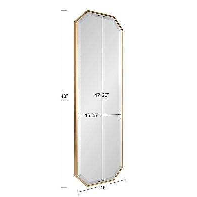 Rhodes Octagon Framed Wall Mirror