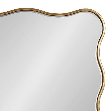 Viona Rectangle Scalloped Mirror