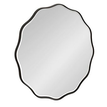 Viona Round Scalloped Mirror