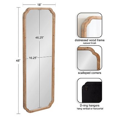 Marston Wood Framed Wall Mirror