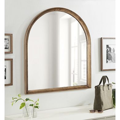 Hatherleigh Arch Wood Wall Mirror