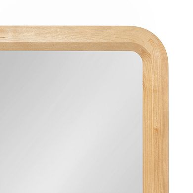 Pao Framed Wood Wall Mirror