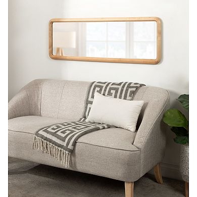 Pao Framed Wood Wall Mirror