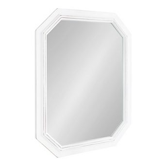 Palmer Wood Octagon Wall Mirror