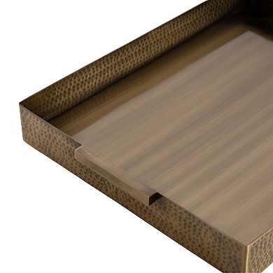 Samana Rectangle Metal Tray 18x13x2