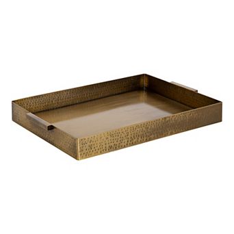 Samana Rectangle Metal Tray 18x13x2