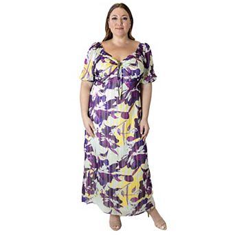 Marée Pour Toi Sweetheart Maxi Dress